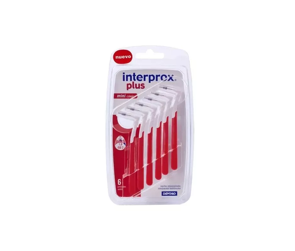 Cepillo Espacio Interproximal Interprox Plus Mini Conico 6 U