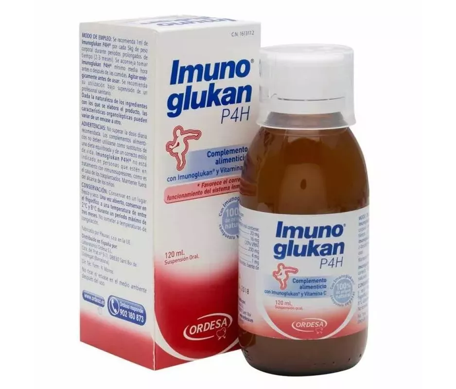 IMUNOGLUKAN  1 ENVASE 120 ML