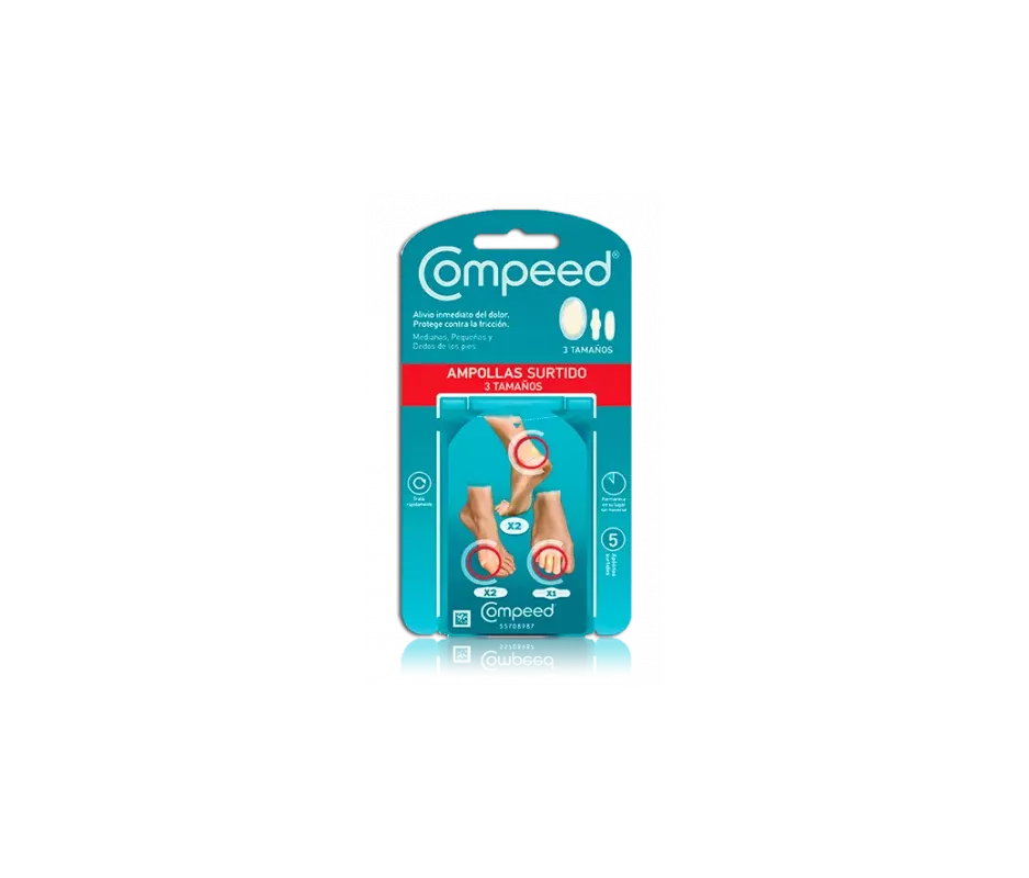 Compeed Ampollas Hidrocoloide Pack Mixto 5 U