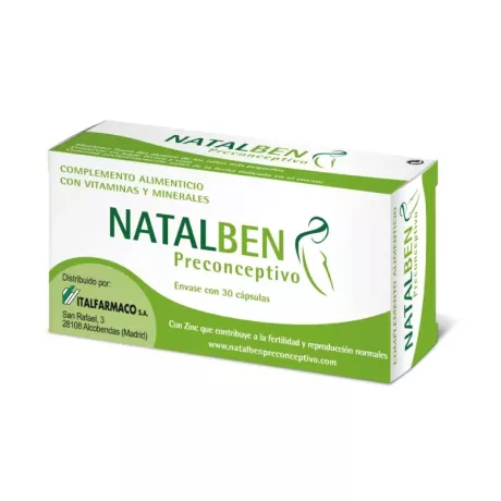 Natalben Preconceptivo 30 Capsulas