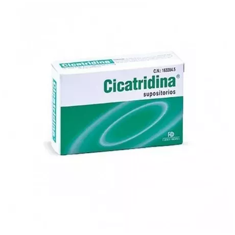 CICATRIDINA SUPOSITORIOS  5 MG 10 UNIDADES