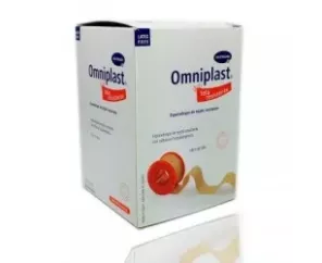 Esparadrapo Hipoalergico Omniplast Tejido Resistente 1 Unidad 10 M X 10 Cm