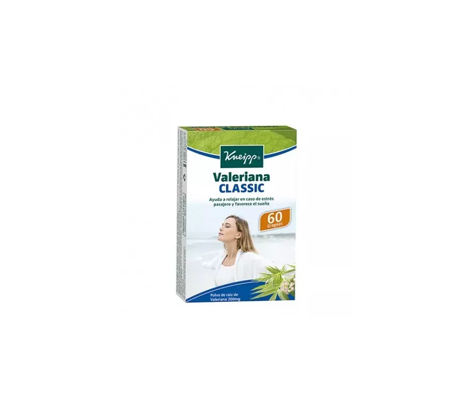 Comprar Online Kneipp Valeriana Classic 60 Grageas | Tufarma.online