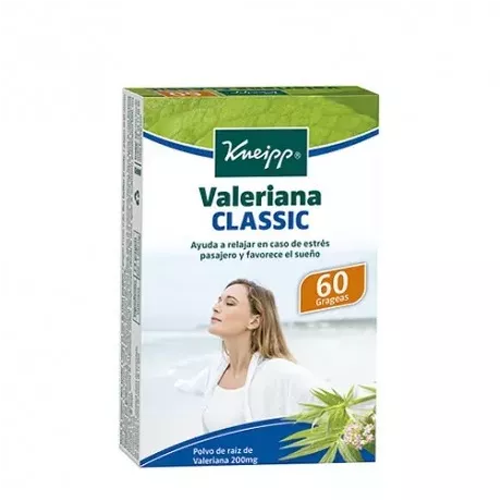 Comprar Online Kneipp Valeriana Classic 60 Grageas | Tufarma.online