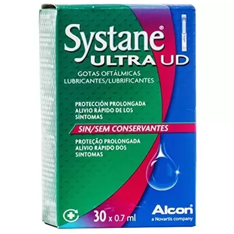 Systane Ultra Unidose Lubrificante Oftálmico Gotas 30 Dose Única