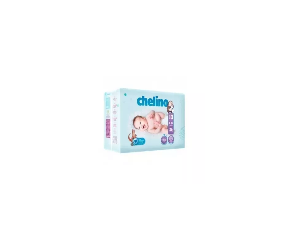 Fralda Infantil Chelino Fashion & Love T- 3 (4 - 10 Kg) 36 Fraldas