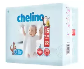 Pañal Infantil Chelino Fashion & Love T- 5 (13 - 18 Kg) 30 Pañales