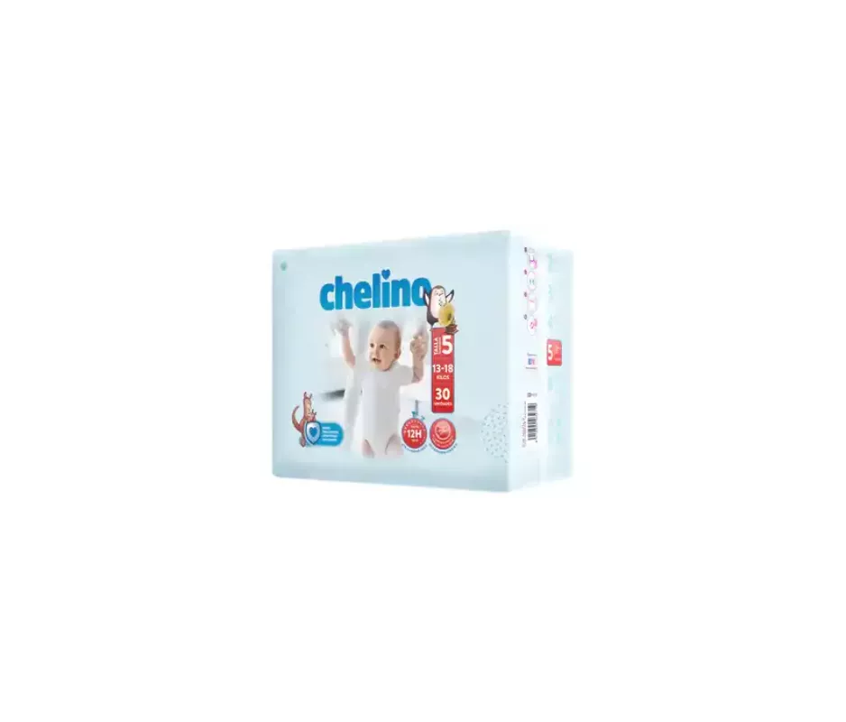 Fralda Infantil Chelino Fashion & Love T- 5 (13 - 18 Kg) 30 Fraldas