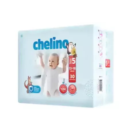 Fralda Infantil Chelino Fashion & Love T- 5 (13 - 18 Kg) 30 Fraldas