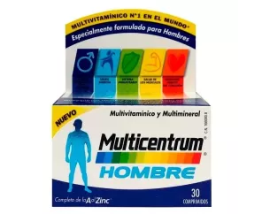 Homem Multicêntrico 30 Comprimidos