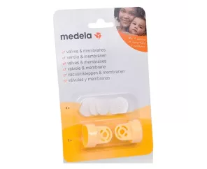 Válvulas e membranas bomba de mama elétrica Medela Pack