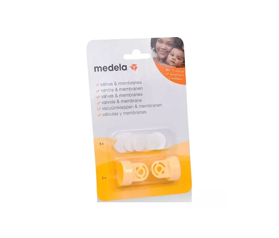 Válvulas e membranas bomba de mama elétrica Medela Pack