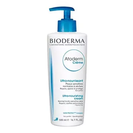 Atoderm Crema Bioderma 1 Envase 500 Ml Con Dispensador