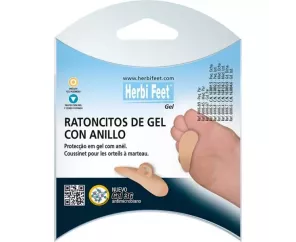 Ratoncito C/Anillo Sujeccion Herbi Feet Polimero Izqdo T- Med