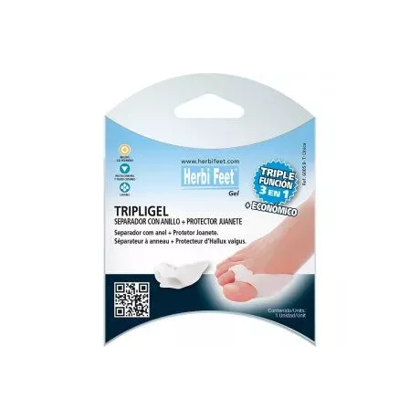 Separador de Anel de Gel com Pés de Herbi Anel Todo Gel T S 1 Unidade