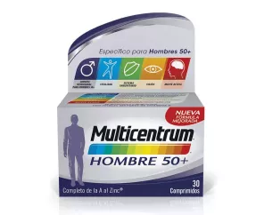 Homem multicêntrico 50+ 30 comprimidos