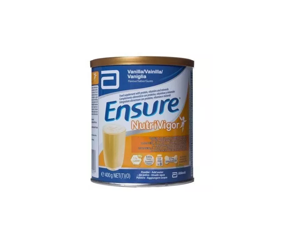 Ensure Nutrivigor 1 Lata 400 G Sabor Vainilla