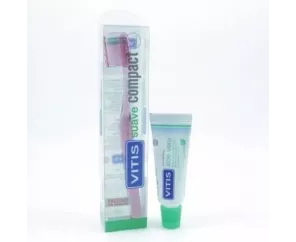 Escova de dentes Vitis Compact Soft Adult