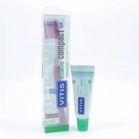 Cepillo Dental Adulto Vitis Compact Suave