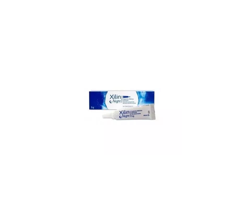 XILIN NIGHT MULTIDOSE OFTÁLMICO POMADA LUBRIFICANTE 1 TUBO 5 G