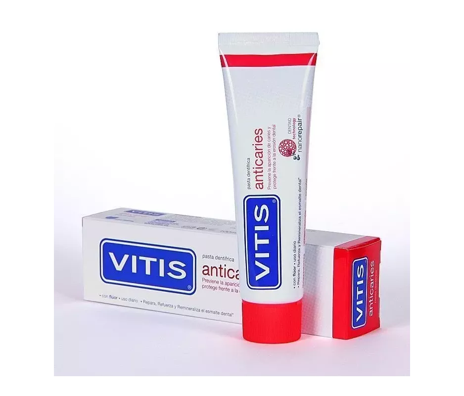 Vitis Anticaries creme dental 1 recipiente 100 ml