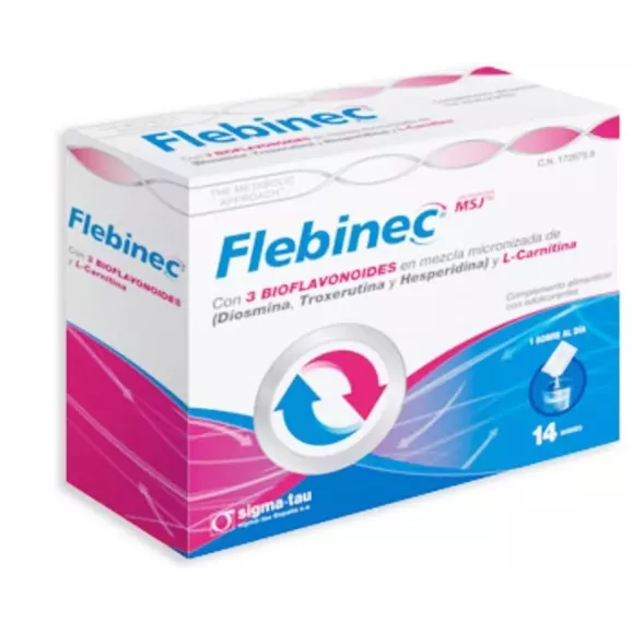 Flebinec 14 Sobres 4 G