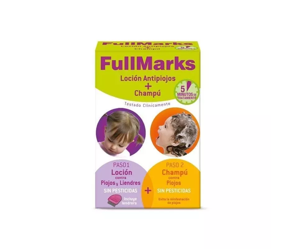 Fullmarks Antipiojos Y Liendres Champu + Locion