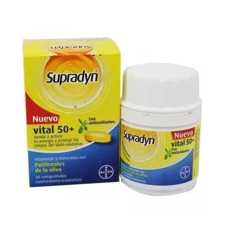 Supradyn Active 50+ 30 comprimidos