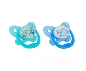 Chupeta de silicone de noite Dr Brown's Prevent 0-6 meses 2 U