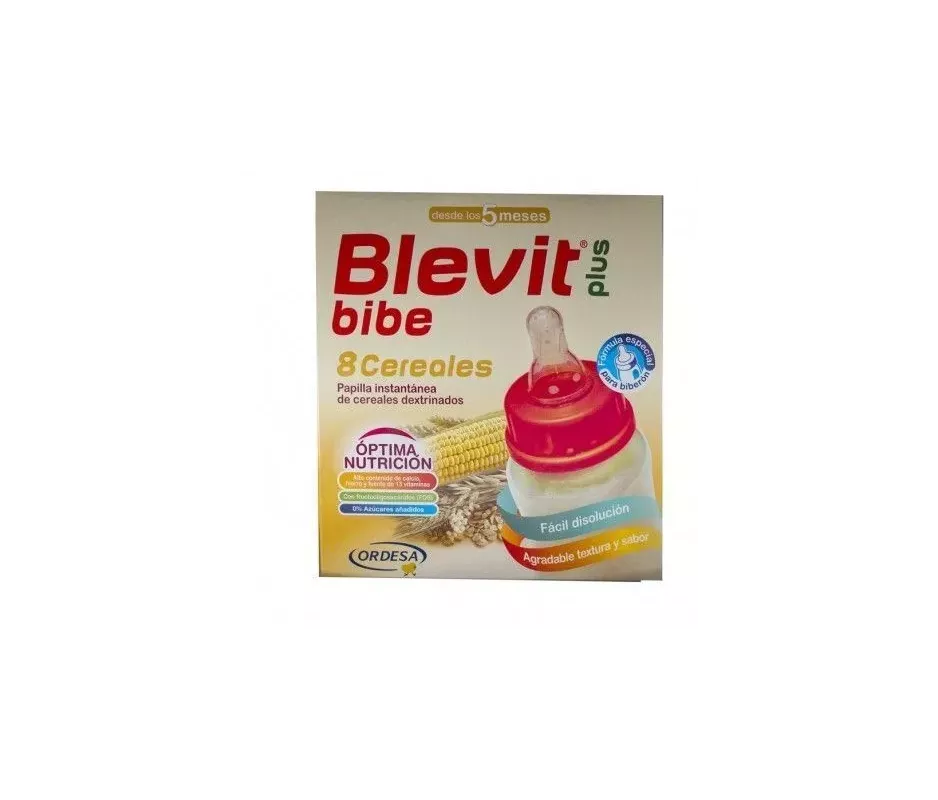 Blevit Plus 8 Cereais Para Mamadeira 1 Recipiente 600 G