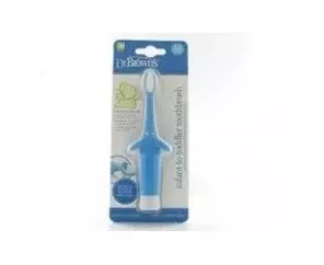 Escova de dentes para bebês Dr Brown´S Natural Flow Blue
