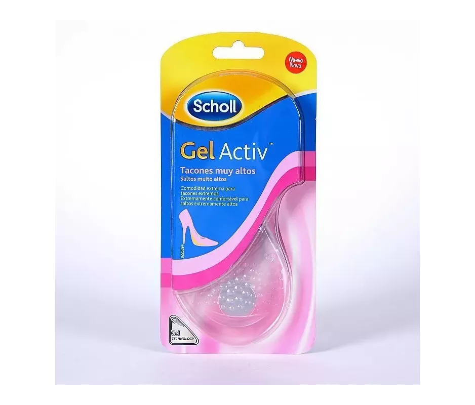 Plantillas Scholl Gel Activ Tacon Muy Alto