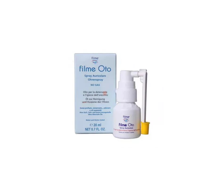 Filme Oto Spray Auricular Para Detersion 1 Spray 20 Ml