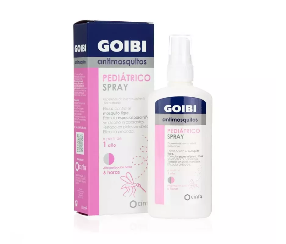 Goibi Antimosquitos Pediatrico Repelente 1 Spray 100 Ml