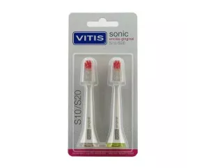 Escova de dentes elétrica Vitis Sonic S10 / S20 Gums 2U cabeça de substituição