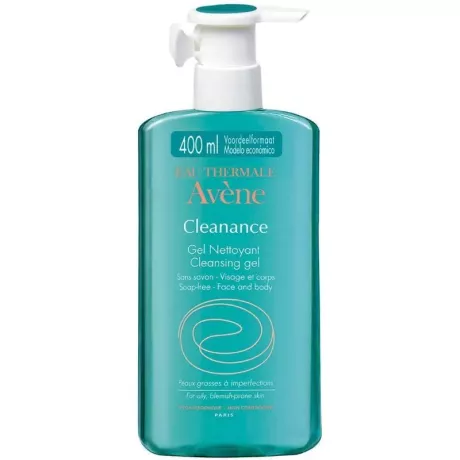 Avene Cleanance Gel de Limpeza 1 Recipiente 400 Ml