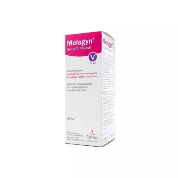 MELAGYN SOLUCION VAGINAL  1 FRASCO 100 ML + CANULA VAGINAL