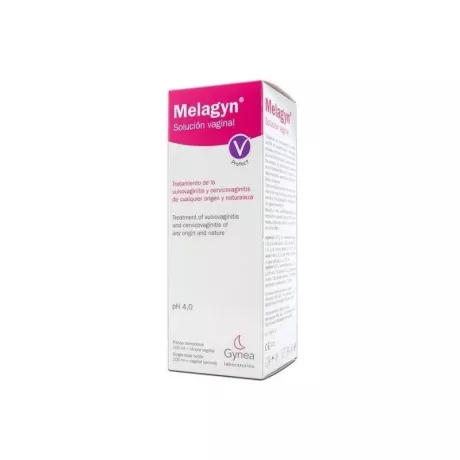 SOLUÇÃO VAGINAL MELAGYN 1 GARRAFA 100 ML + CÂNULA VAGINAL