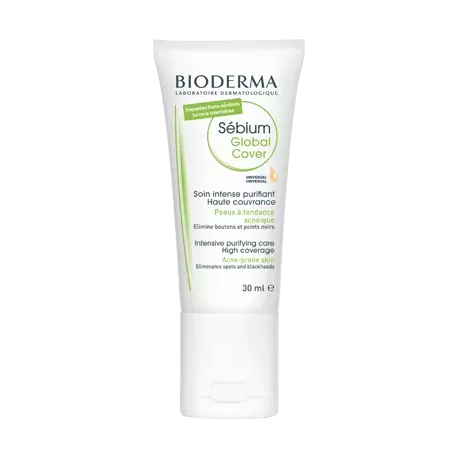 Sebium Global Cover Bioderma 1 Embalagem 30 Ml