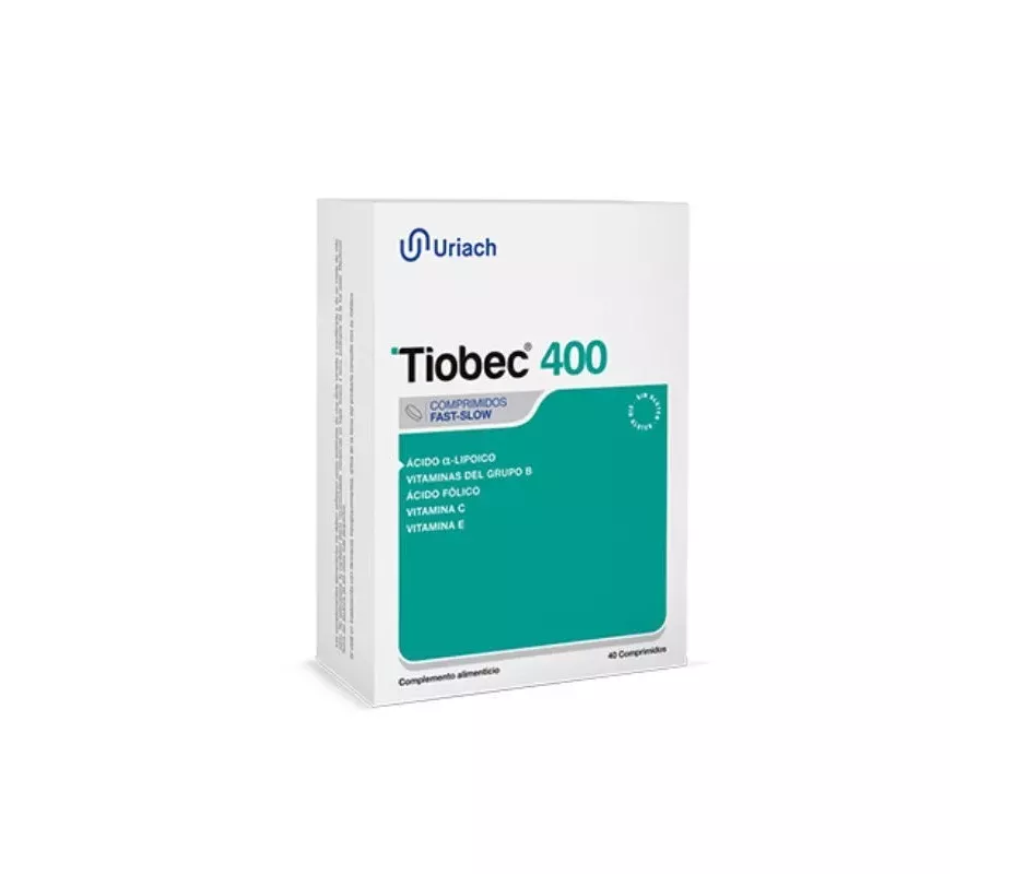 Tiobec 400 40 Comprimidos Fast Slow