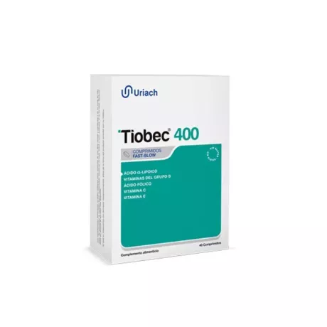 Tiobec 400 en Comprimidos Fast Slow | Tufarma.online