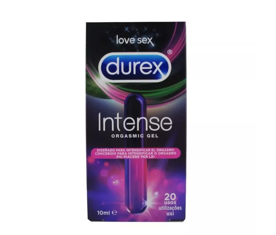 Durex Intense Orgasmic Íntimo Gel Lubrificante Solúvel em Água 10 Ml