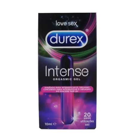 Durex Intense Orgasmic Íntimo Gel Lubrificante Solúvel em Água 10 Ml