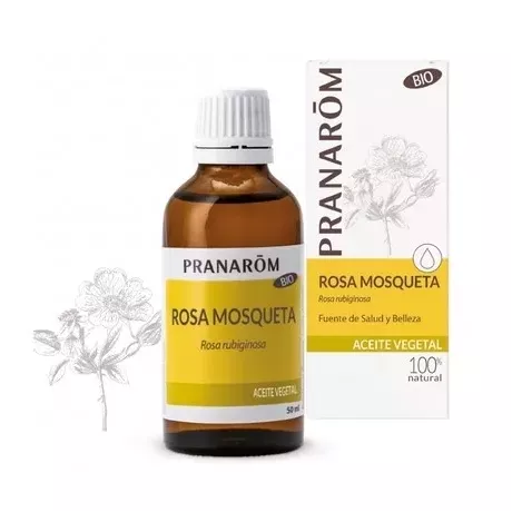 Pranarôm Aceite Vegetal Rosa Mosqueta Bio 50ml |  Tufarma.online