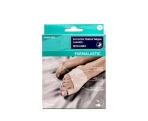 Corretor de joanete de descanso de pés Farmalastic tamanho G