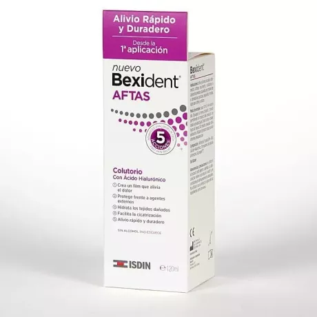 Bexident Aftas Colutorio Bucal Protector 1 Envase 120 Ml