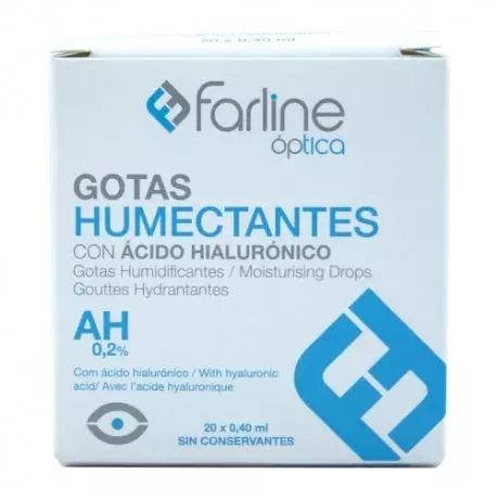 Farline Óptica Gotas Humectantes AH 0.2% | Tufarma.online