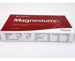 Magnesium 6 20 Comprimidos