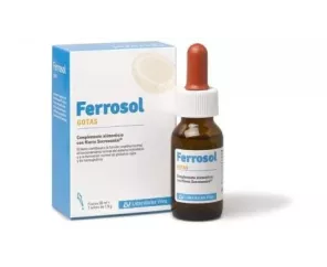 Gotas e Envelope Ferrosol 1 Frasco 30 Ml + 1 Envelope 1,9 G