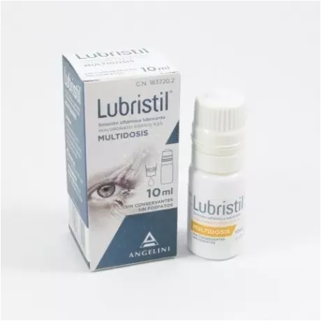 Lubristil Lubrificante Solução Oftálmica 1 Recipiente Multidose 10 Ml